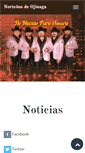 Mobile Screenshot of nortenosdeojinaga.com.mx